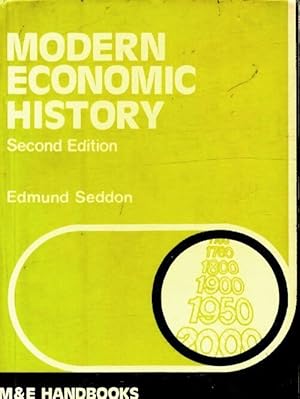 Seller image for Modern economic history - Edmund Seddon for sale by Book Hmisphres
