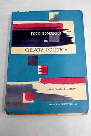 Imagen del vendedor de Diccionario de ciencia poltica a la venta por Alcan Libros