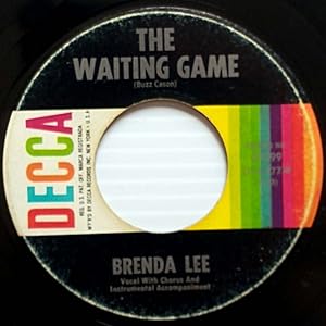Bild des Verkufers fr The Waiting Game / Think [7" 45 rpm Single] zum Verkauf von Kayleighbug Books, IOBA