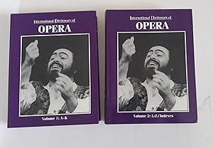 Image du vendeur pour International Dictionary of Opera mis en vente par Hard To Find Editions