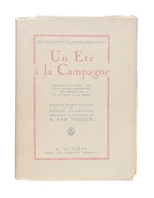 Imagen del vendedor de Un t  la campagne: correspondance de deux jeunes parisiennes, recueillie par une auteur  la mode. a la venta por CARL WILLIAMS RARE BOOKS