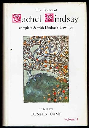 Image du vendeur pour The Poetry of Vachel Lindsay - complete and with Lindsay's drawings, Volume 1 mis en vente par Bookworks