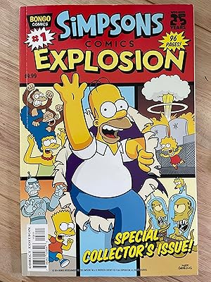 Seller image for Simpsons Comic Explosion #1 for sale by Friends Of Bridgeport Public Library