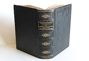 DICTIONNAIRE DE LA LANGUE FRANCAISE par LITTRE + HISTOIRE & GEO de BEAUJEAN 1883