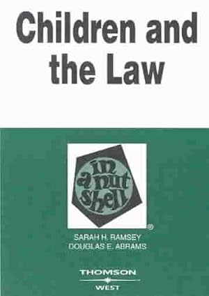 Seller image for Children and the Law : In a Nutshell for sale by GreatBookPricesUK