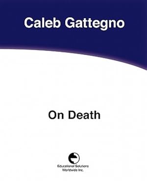 Imagen del vendedor de On Death a la venta por GreatBookPrices