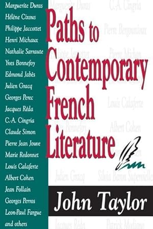 Seller image for Paths to Contemporary French Literature for sale by moluna