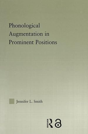 Imagen del vendedor de Phonological Augmentation in Prominent Positions a la venta por moluna
