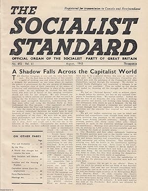 A Shadow Falls Across The Capitalist World. A short article contained in a complete 8 page issue ...