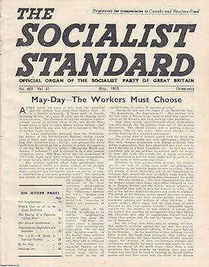 May-Day The Workers Must Choose. A short article contained in a complete 8 page issue of The Soci...