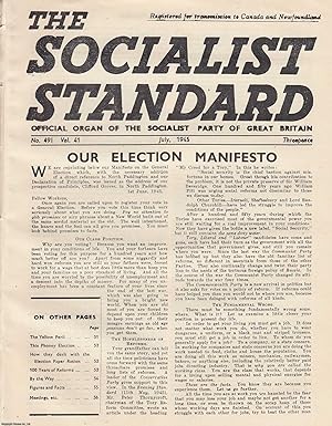 Our Election Manifesto. A short article contained in a complete 8 page issue of The Socialist Sta...