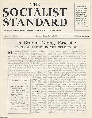 Is Britain Going Fascist? Political Parties in The Melting Pot. A short article contained in a co...