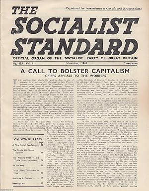A Call to Bolster Capitalism. Cripps Appeals to The Workers. A short article contained in a compl...