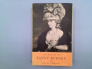 Seller image for The History of Fanny Burney: Written by Joyce Hemlow, 1958 Edition, (1st edition) Publisher: Oxford University Press [Hardcover] for sale by Goldstone Rare Books