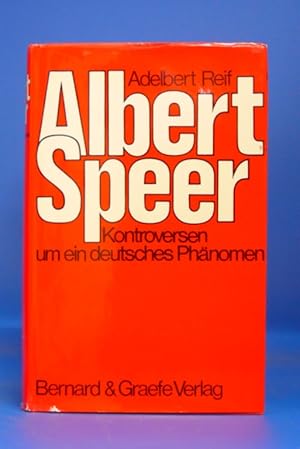 Bild des Verkufers fr Albert Speer. - Kontroversen um ein deutsches Phnomen zum Verkauf von Buch- und Kunsthandlung Wilms Am Markt Wilms e.K.
