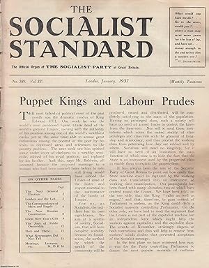 Puppet Kings and Labour Prudes. A short article contained in a complete 16 page issue of The Soci...