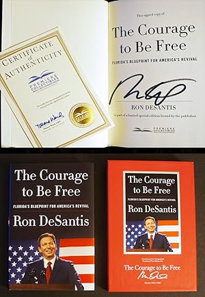 Seller image for The Courage to Be Free (Signed Deluxed Numbered Edition with Decorative Slipcase) for sale by Bookcharmed Books IOBA