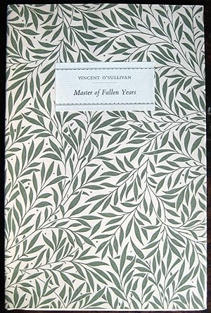 Seller image for Master of Fallen Years: [a short story]. Introduction by Alan Anderson for sale by James Fergusson Books & Manuscripts