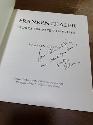 Bild des Verkufers fr Frankenthaler: Works on Paper 1949-1984 zum Verkauf von Dave's Books
