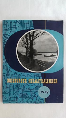 DUISBURGER HEIMATKALENDER 1959.