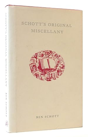 Imagen del vendedor de SCHOTT'S ORIGINAL MISCELLANY a la venta por Rare Book Cellar