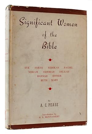 SIGNIFICANT WOMEN OF THE BIBLE SIGNED