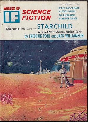 Immagine del venditore per IF Worlds of Science Fiction: January, Jan. 1965 ("Starchild") venduto da Books from the Crypt