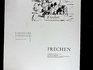 Bild des Verkufers fr Rheinischer Stdteatlas Nr. 22 : Lfg. 4. Frechen. Ortsansicht um 1610. zum Verkauf von Antiquariat Bookfarm