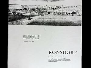 Bild des Verkufers fr Rheinischer Stdteatlas Nr. 33 : Lfg. 6. Ronsdorf. Stadtansicht von Osten 1826. zum Verkauf von Antiquariat Bookfarm