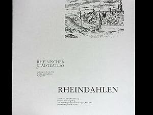 Bild des Verkufers fr Rheinischer Stdteatlas Nr. 18 : Lfg. 3. Rheindahlen. Ansicht von 1568. zum Verkauf von Antiquariat Bookfarm