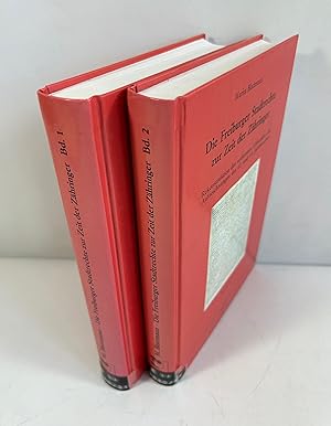 Imagen del vendedor de Die Freiburger Stadtrechte zur Zeit der Zhringer. Rekonstruktion der verlorenen Urkunden und Aufzeichnungen des 12. und 13. Jahrhunderts. Band 1: Untersuchung; Band 2: Anhang. Zwei Bnde. (= Verffentlichungen aus dem Archiv der Stadt Freiburg im Breisgau, Band 27/1 u. 27/2). a la venta por Antiquariat Bookfarm