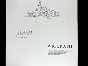 Bild des Verkufers fr Rheinischer Stdteatlas Nr. 24 : Lfg. 4. Wickrath. Stadtansicht von Norden von 1804. zum Verkauf von Antiquariat Bookfarm