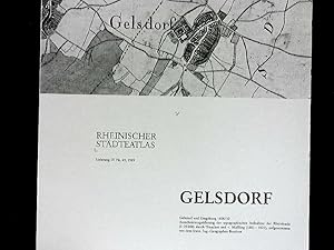 Bild des Verkufers fr Rheinischer Stdteatlas Nr. 49 : Lfg. 9. Gelsdorf. Gelsdorf und Umgebung 1808 / 10. zum Verkauf von Antiquariat Bookfarm