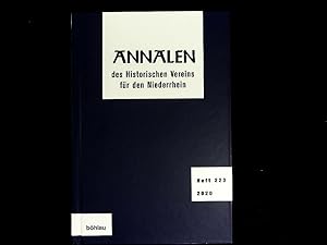 Seller image for Annalen des historischen Vereins fr den Niederrhein: insbesondere das alte Erzbistum Kln. Heft 223 (2020). for sale by Antiquariat Bookfarm