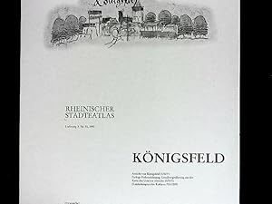 Bild des Verkufers fr Rheinischer Stdteatlas Nr. 55 : Lfg. 10. Knigsfeld. Ansicht von Knigsfeld 1570 / 71. zum Verkauf von Antiquariat Bookfarm