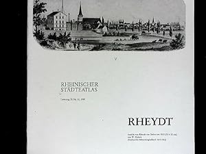 Bild des Verkufers fr Rheinischer Sta?dteatlas. 52 / Lfg. 9 Rheydt. Ansicht von Rheydt von Sden um 1850. zum Verkauf von Antiquariat Bookfarm