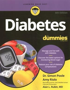 Imagen del vendedor de Diabetes for Dummies a la venta por GreatBookPrices