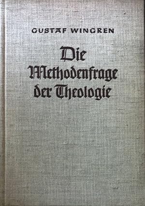 Seller image for Die Methodenfrage der Theologie. Theologie der kumene ; Bd. 5 for sale by books4less (Versandantiquariat Petra Gros GmbH & Co. KG)