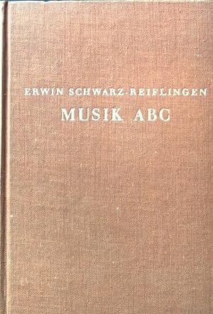 Imagen del vendedor de Musik-ABC : Universallexikon f. Musikfreunde u. Rundfunkhrer. a la venta por books4less (Versandantiquariat Petra Gros GmbH & Co. KG)