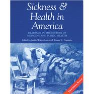Seller image for Sickness and Health in America for sale by eCampus