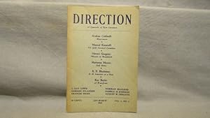 Direction A Quarterly of New Literature. Vol 1 No. 2 Jan-Mar 1935. August Derleth, Erskine Caldwe...