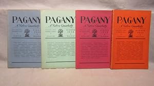 Pagany. A Native Quarterly. Vol 1 No's. 1-4 Winter, Spring, Summer, Fall 1930, 4 issues=full year.