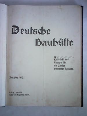 Image du vendeur pour 11. Jahrgang 1907, Nr. 1 bis Nr. 52 zusammen in einem Band mis en vente par Celler Versandantiquariat