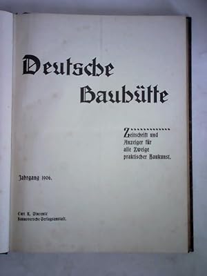 Image du vendeur pour 10. Jahrgang 1906, Nr. 1 bis Nr. 52 zusammen in einem Band mis en vente par Celler Versandantiquariat