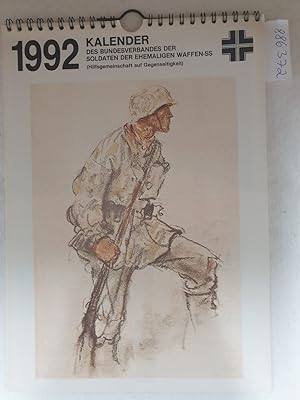 Imagen del vendedor de Kalender des Bundesverbandes der Soldaten der ehemaligen Waffen-SS : 1992 : a la venta por Versand-Antiquariat Konrad von Agris e.K.