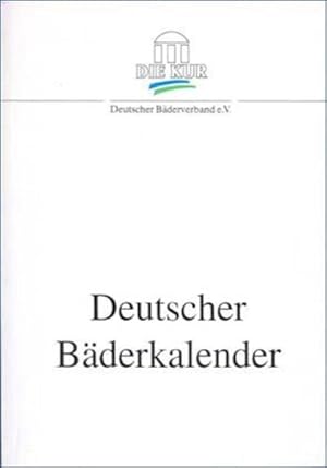 Immagine del venditore per Deutscher Bderkalender 2003: Hrsg. v. Dtsch. Bderverband venduto da buchlando-buchankauf
