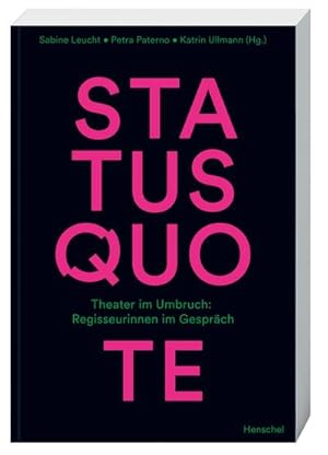 Bild des Verkufers fr Status Quote zum Verkauf von Rheinberg-Buch Andreas Meier eK