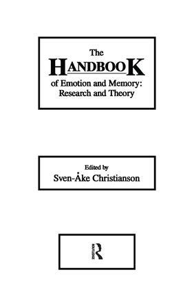 Immagine del venditore per Christianson, S: Handbook of Emotion and Memory venduto da moluna