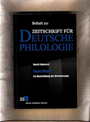 Seller image for Zeitschrift fr deutsche Philologie Hohe Minne - Zur Beschreibung der Minnekanzone for sale by avelibro OHG