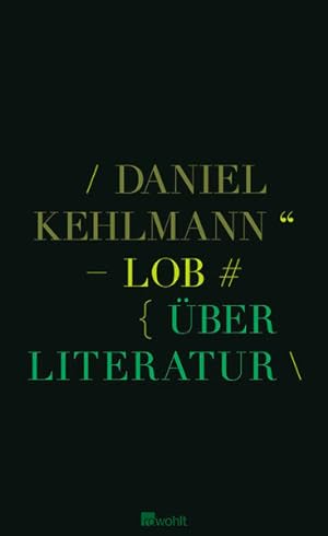 Lob: Über Literatur